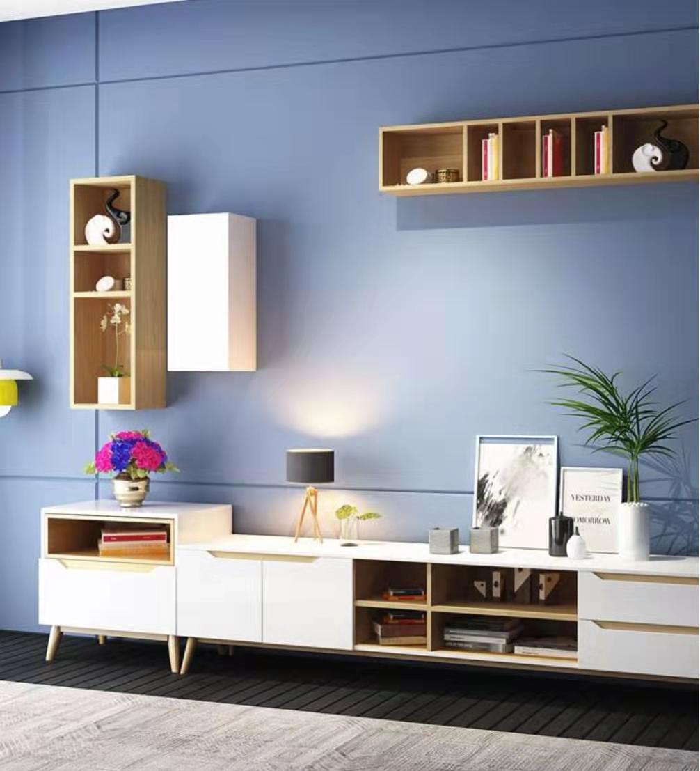 除了以上两款经典的电视柜背景墙组合柜,再让我们一起欣赏下其他款式