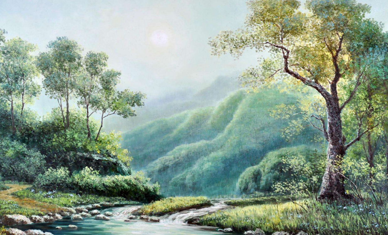 一起来欣赏风景油画