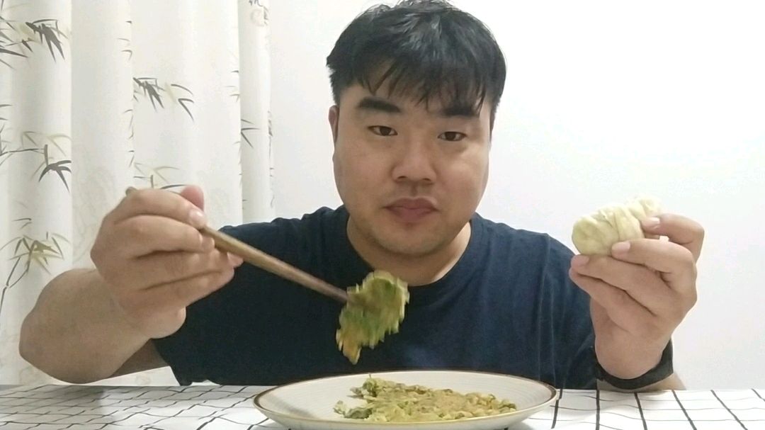 香椿炒鸡蛋,春季美食,应季菜,胖哥吃不够