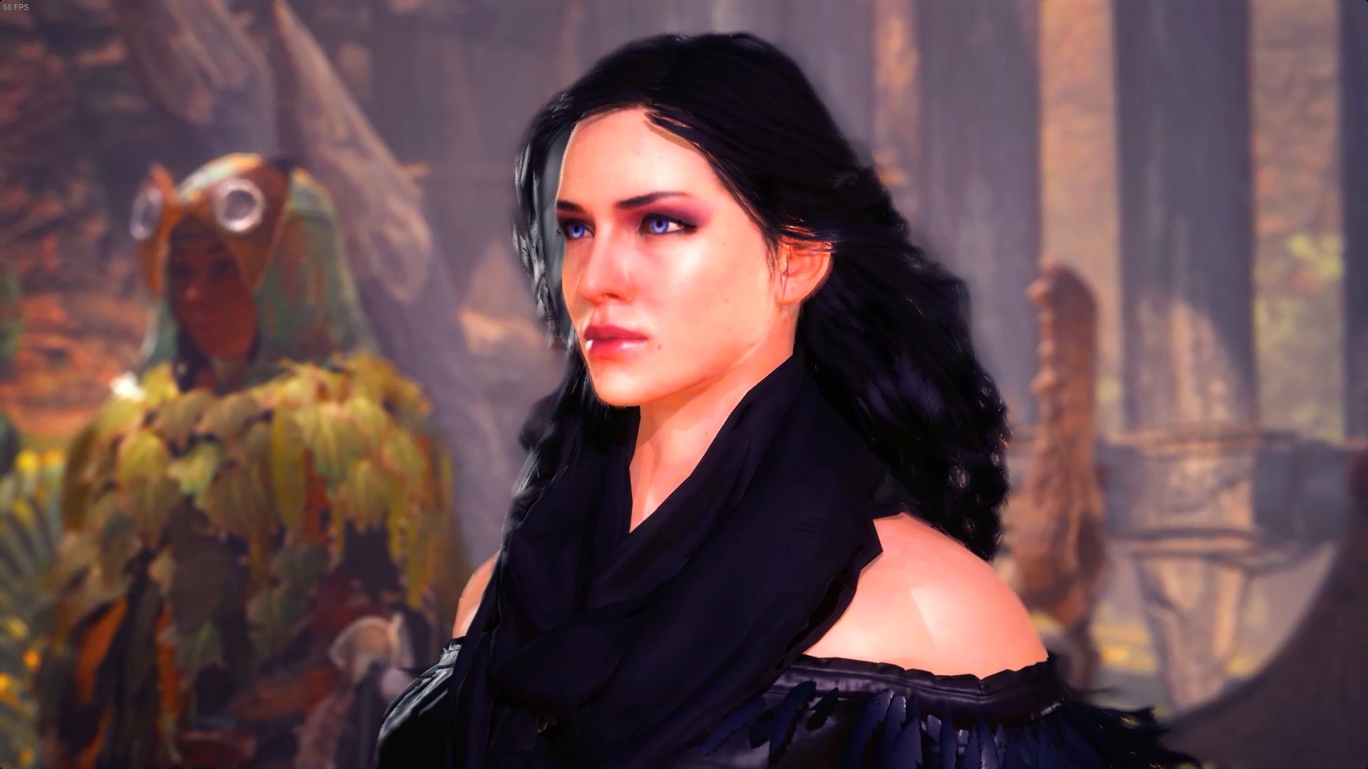 《怪物猎人世界》"巫师3"mod 操控叶奈法特莉丝打怪