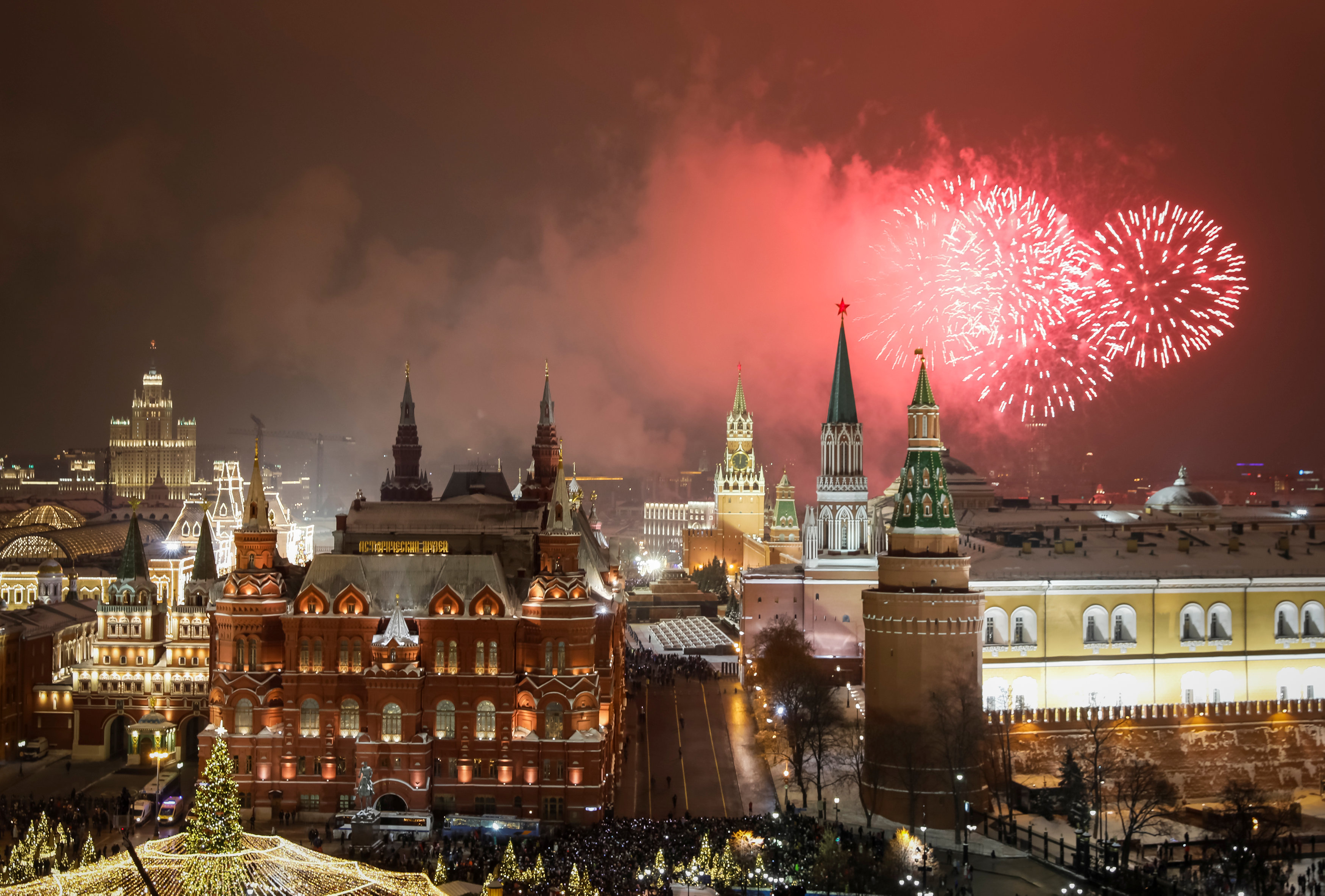 (1)莫斯科红场迎新年