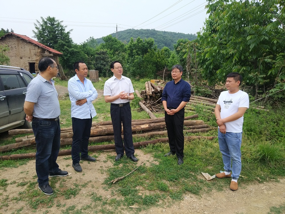 京山市委书记刘启华到永兴镇调研精准扶贫工作