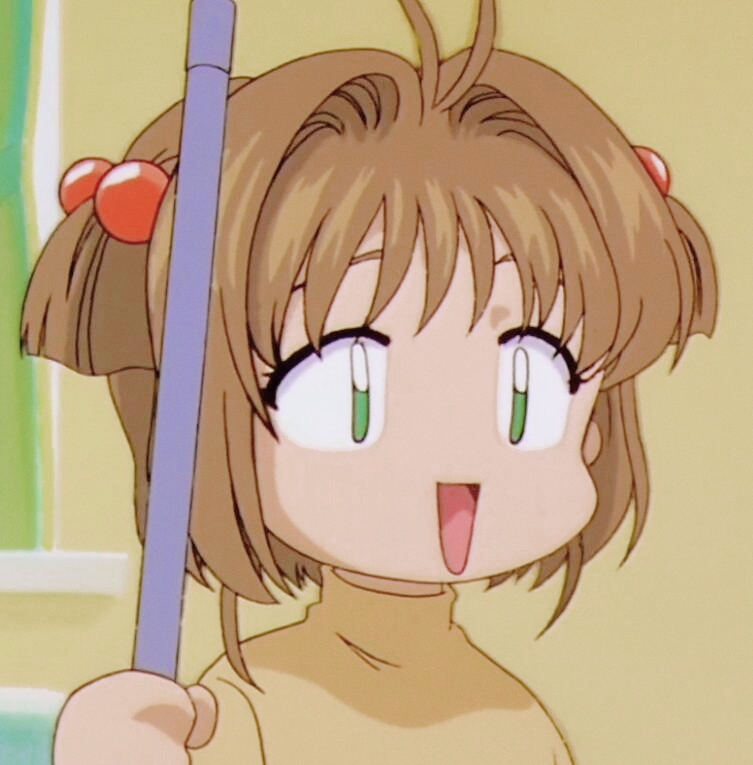 自截《魔卡少女樱》木之本樱头像