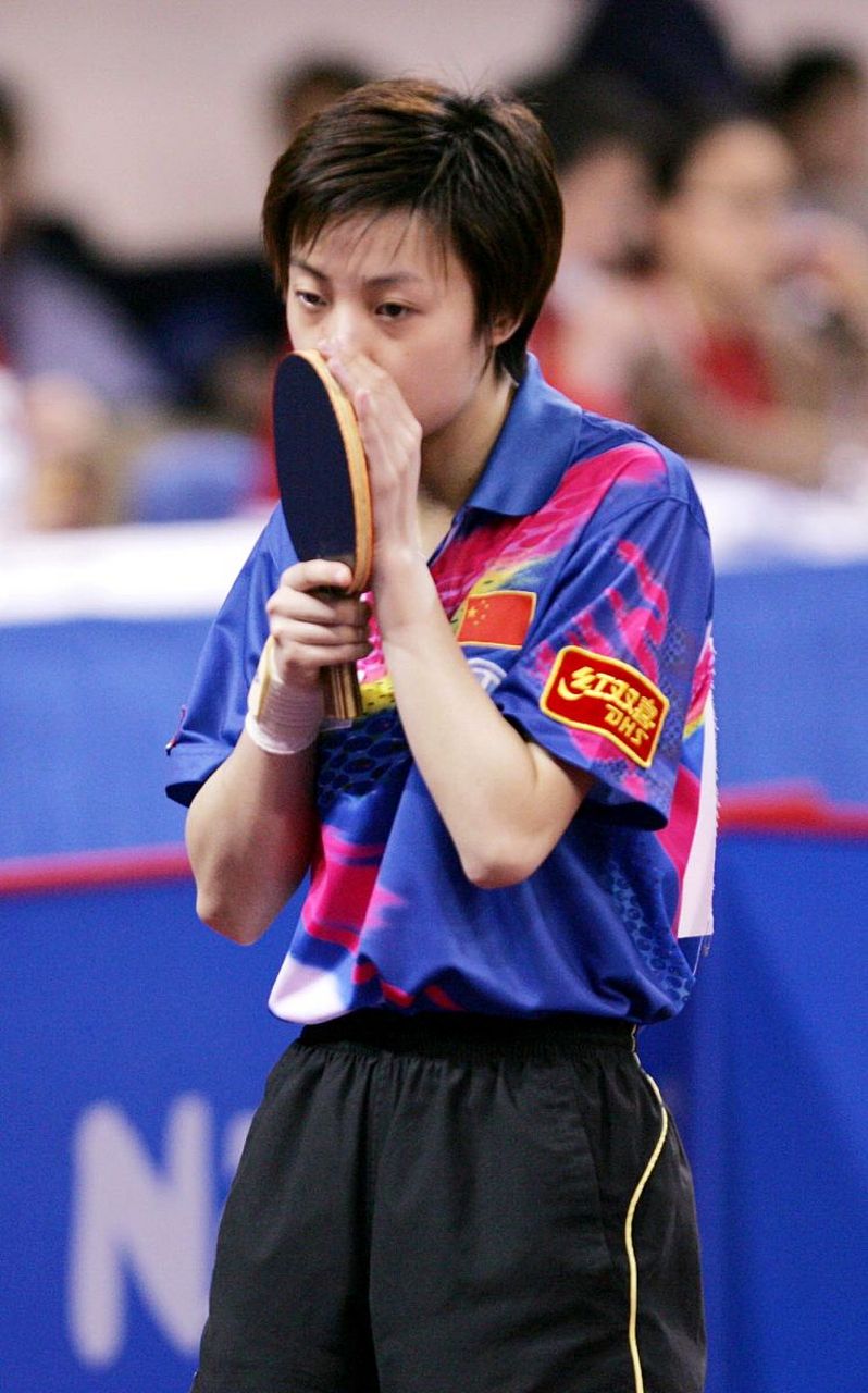 【有些幸事是强求不来的】  二届奥运单打冠军,这让张怡宁的乒乓生涯