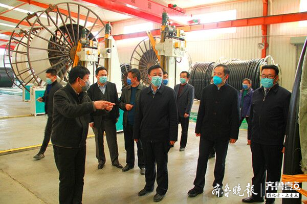 聊城高新区:张连臣调研部分企业复工复产情况