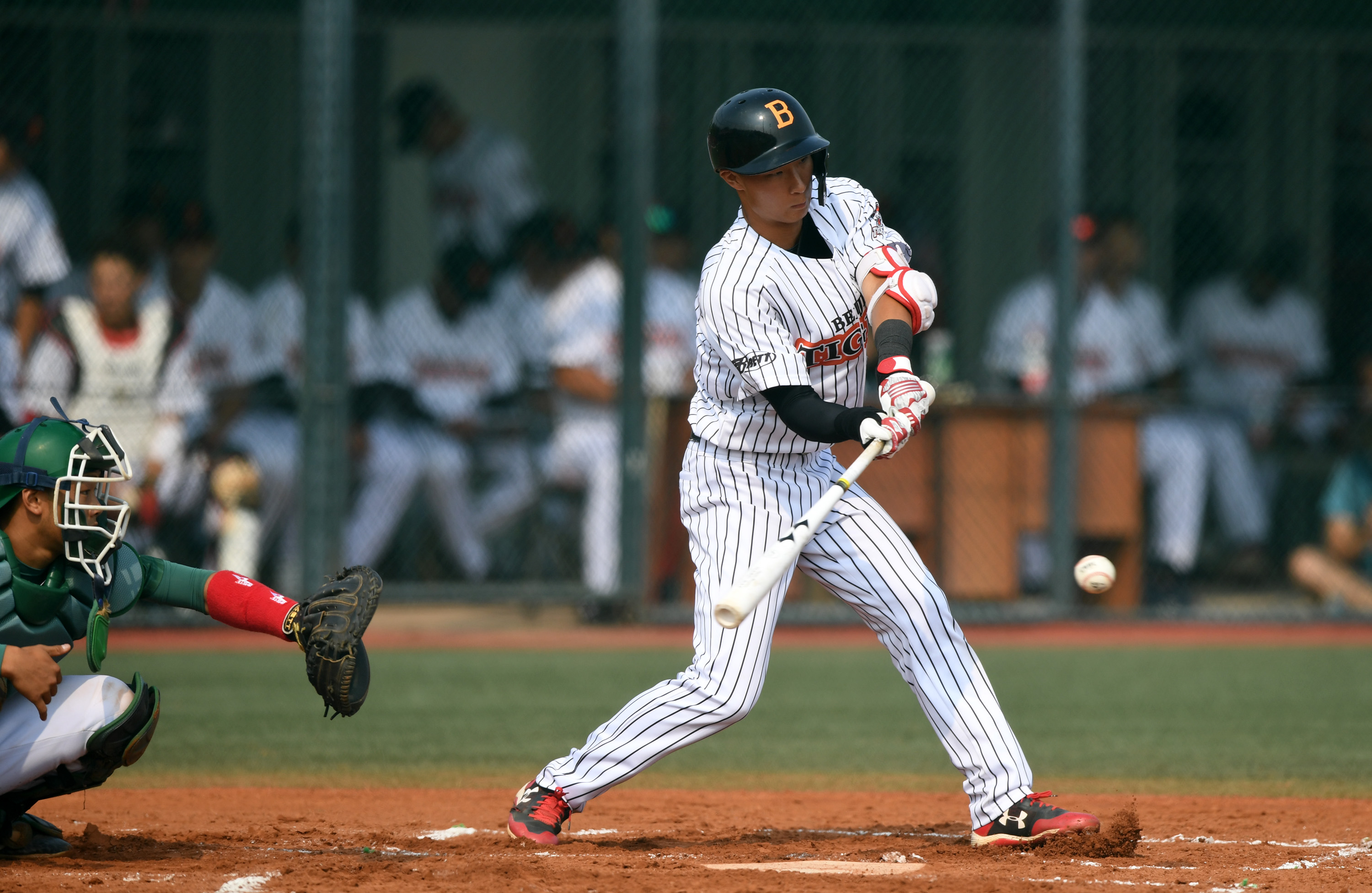 棒球——中国职业棒球联赛:北京猛虎胜天津雄狮