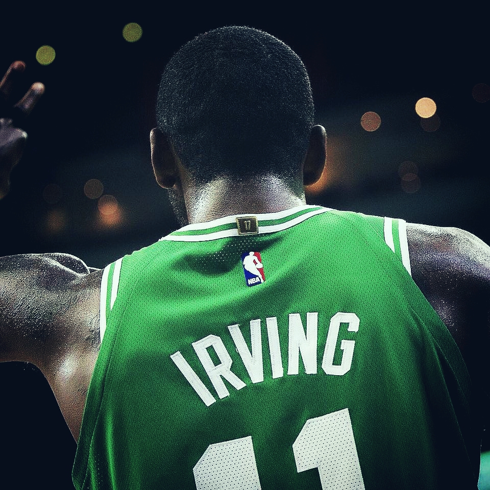 篮球壁纸,绿军尖刀——凯里欧文