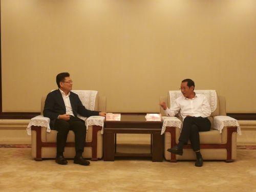 林彬杨在浔会见中海宏洋集团总裁张贵清一行