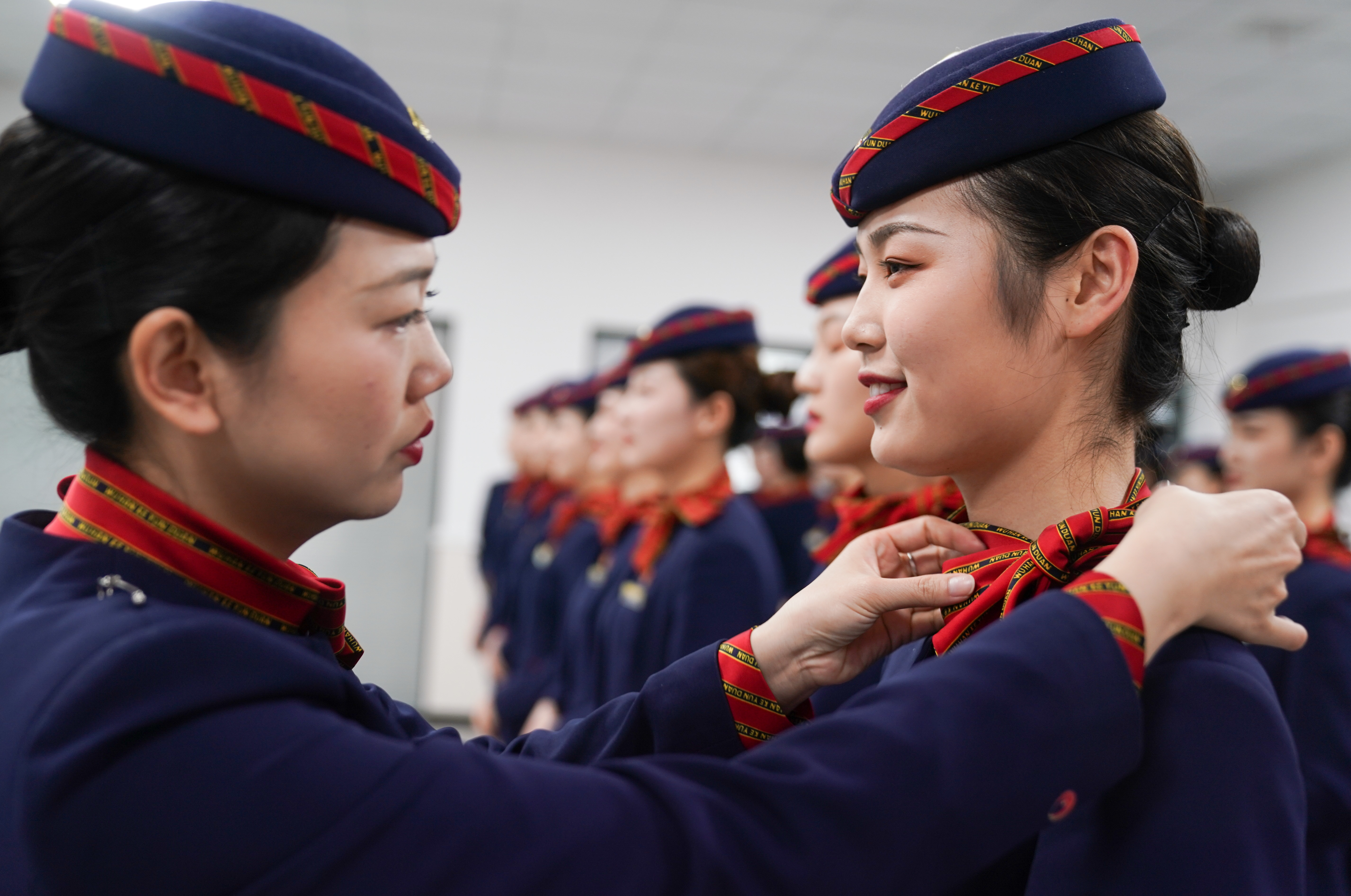 武漢:動車組乘務人員備戰春運