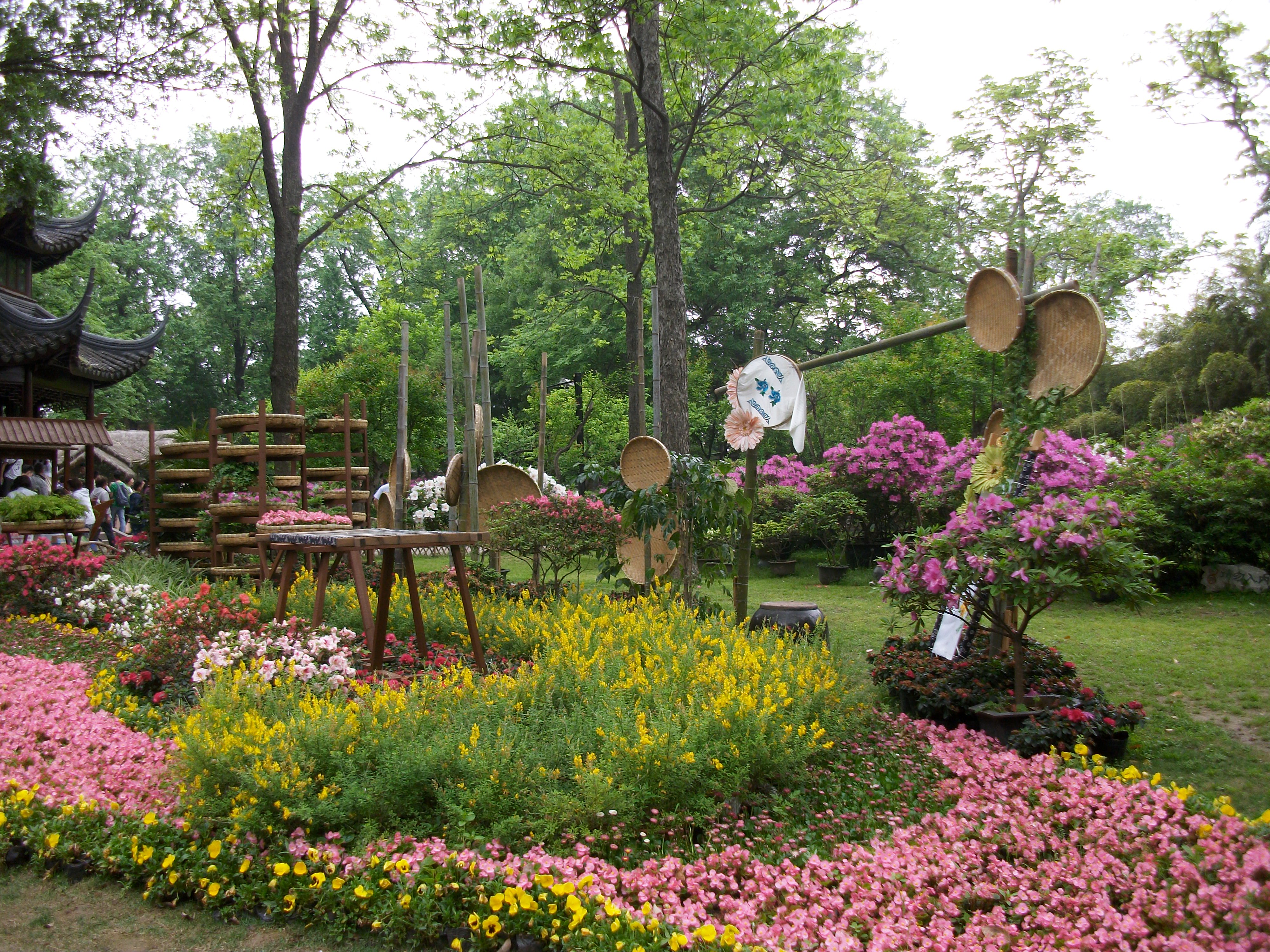 一座苏州园林中的景色,美丽好看,你觉得呢?