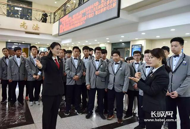 邢台市中级人民法院举办专场公众开放日活动