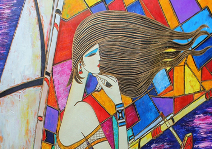 关于人物装饰画,创作问题与创作体会,创作上丰富多样