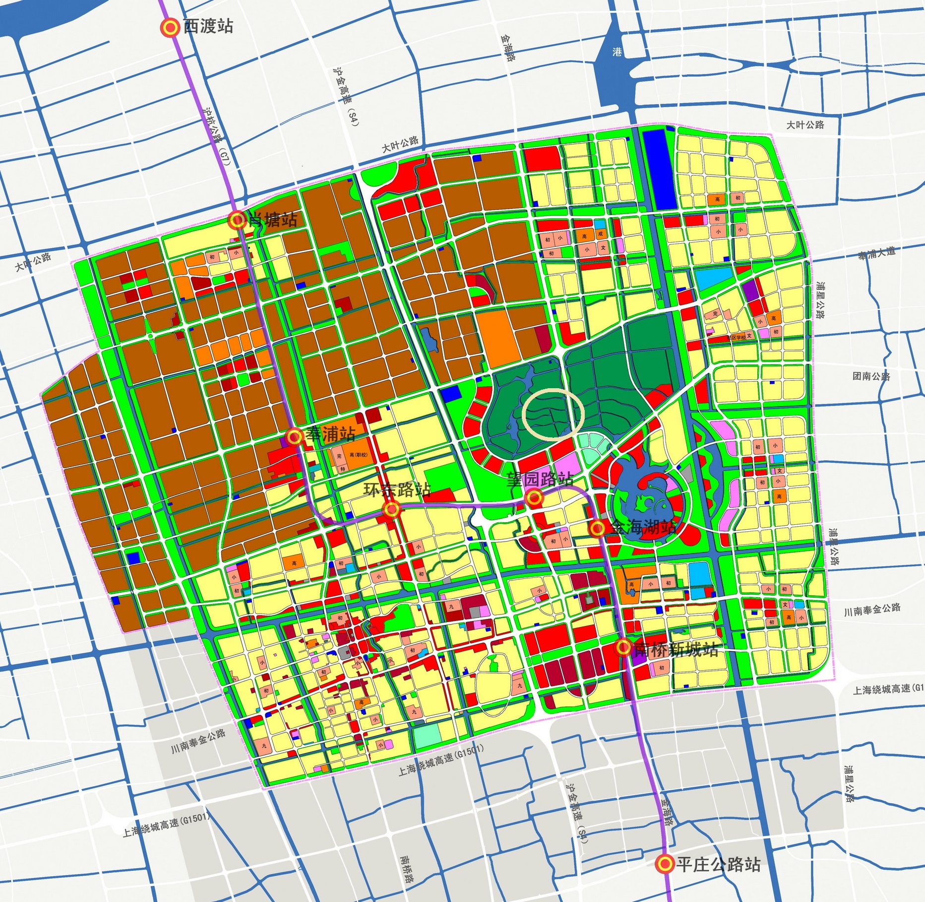 奉贤区青村2035规划图片