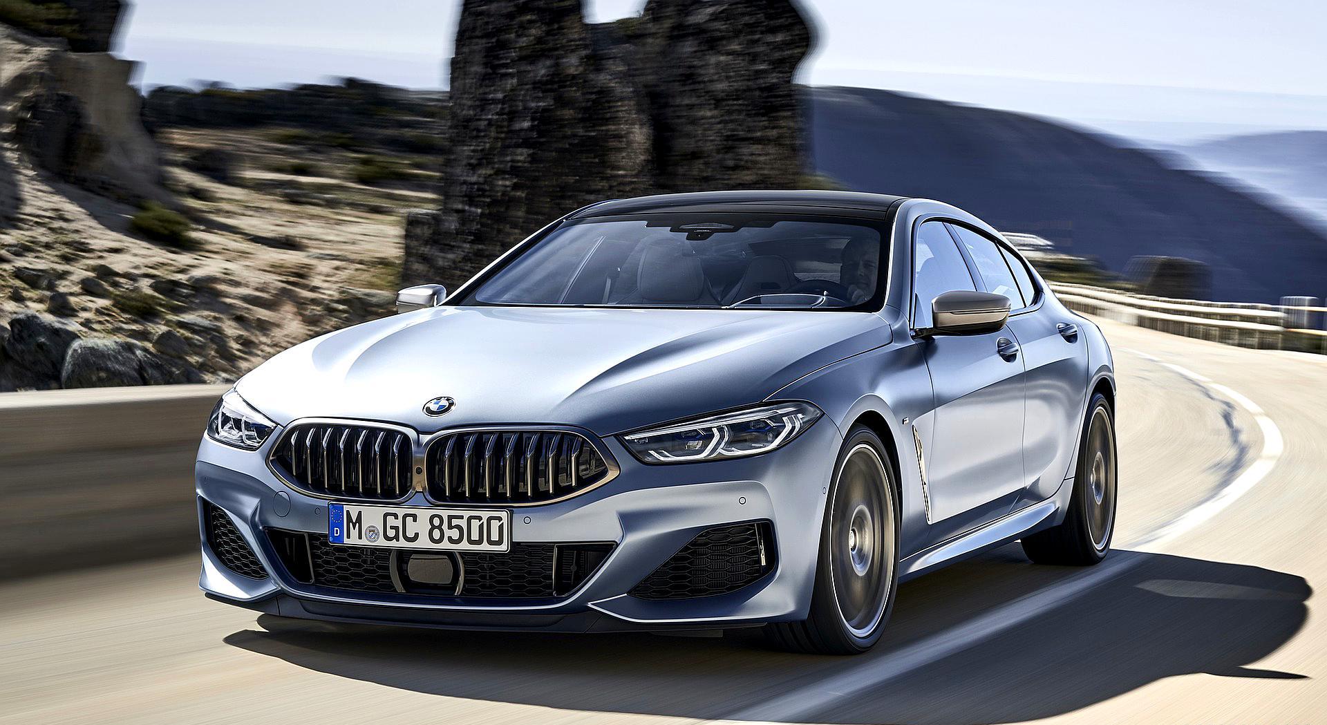 双门轿跑,2020款宝马8系m850i xdrive gran coupe,多视角图片