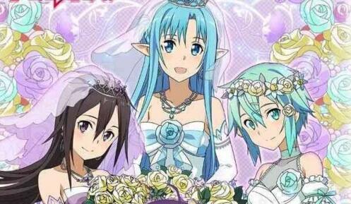 ggo桐子婚纱美如画 亚丝娜表示自己亚历山大