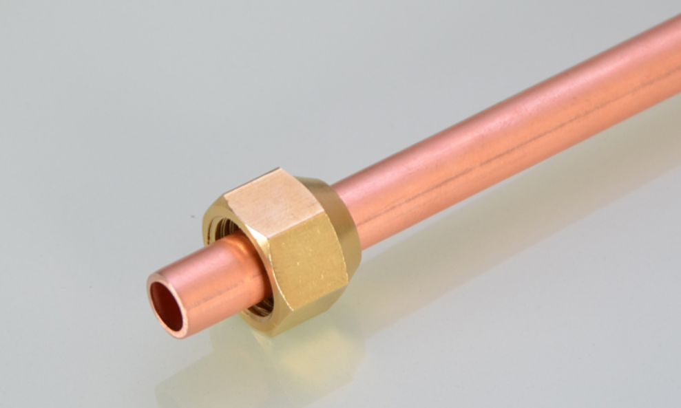 空调管路无需焊接,可利用螺母连接,不失为一种安全可靠的连接!