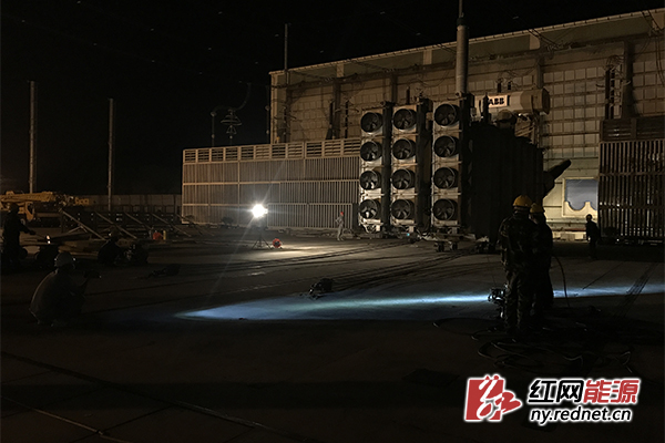 湖南送变电公司争分夺秒抢修鹅城换流站