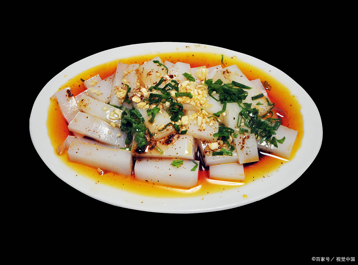 信阳石凉粉:一道客家传统美食