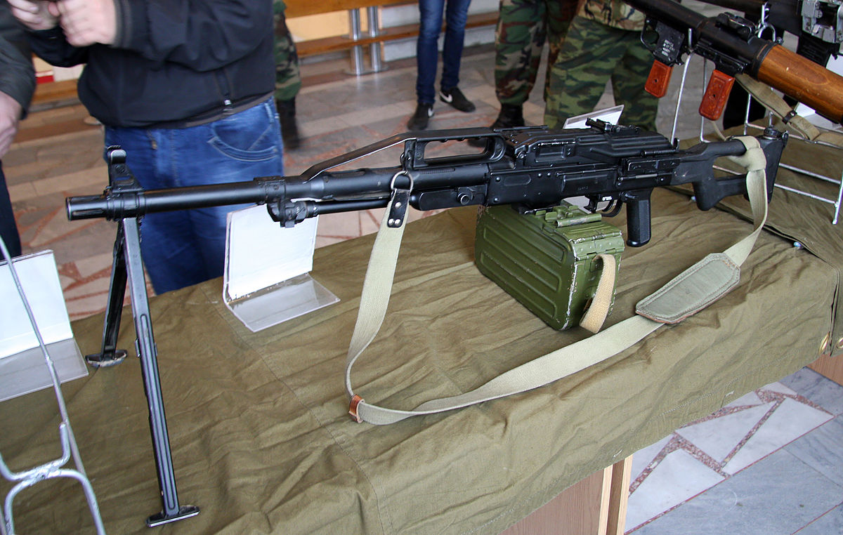 俄罗斯3支最优秀的机枪:rpk机枪,pecheneg机枪,aek