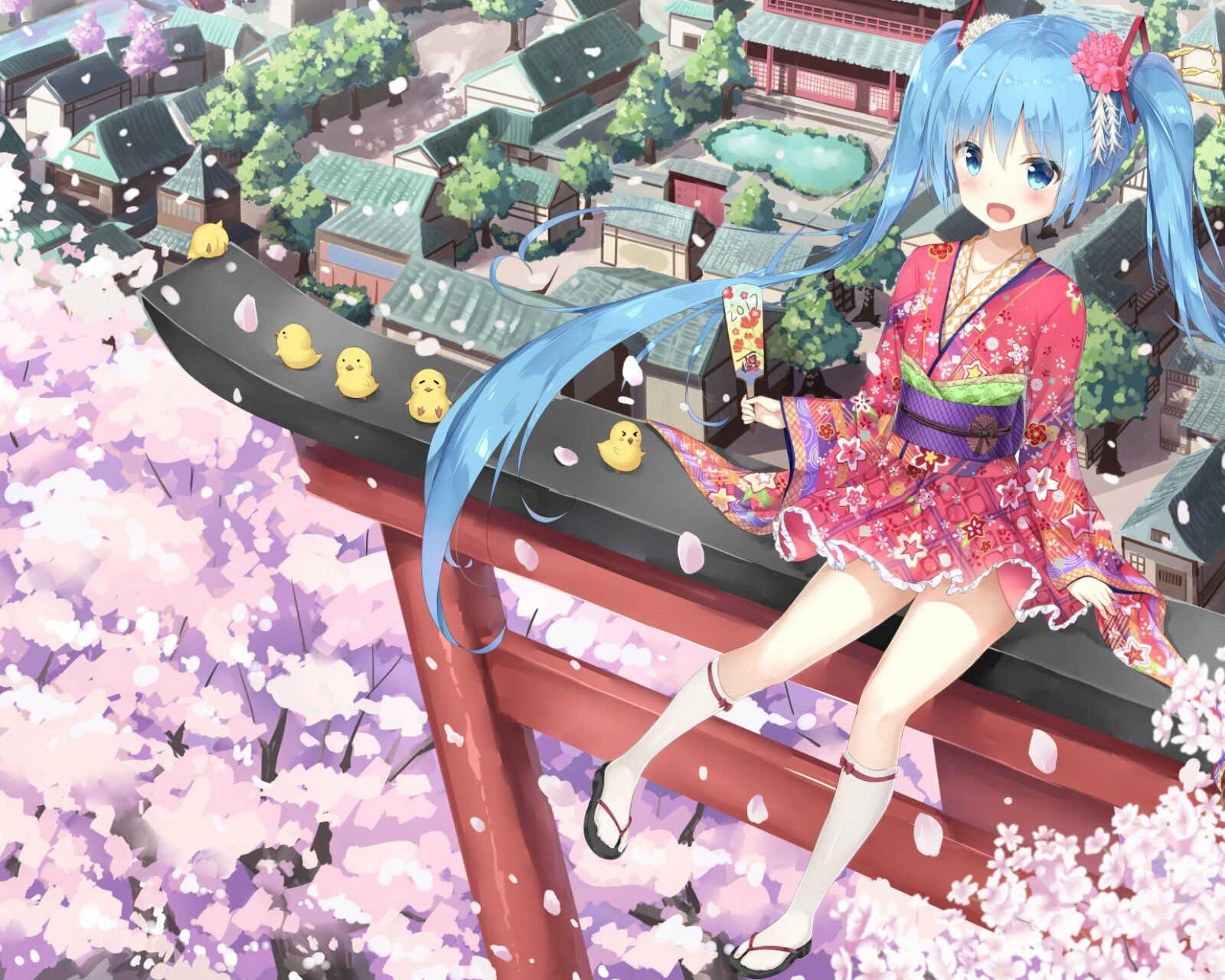 二次元和服妹子!