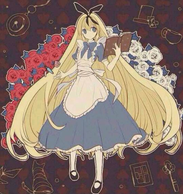 唯美头像:魔法城堡插画,美艳绝伦,丽质天成的二次元小姐姐.