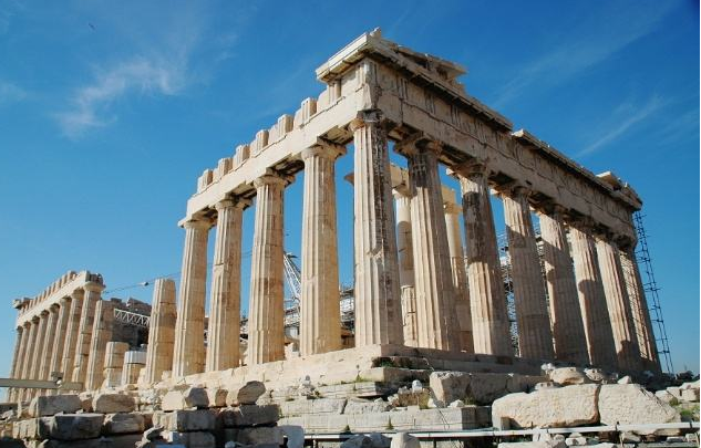 风景图集:希腊雅典卫城,是希腊最杰出的古建筑群