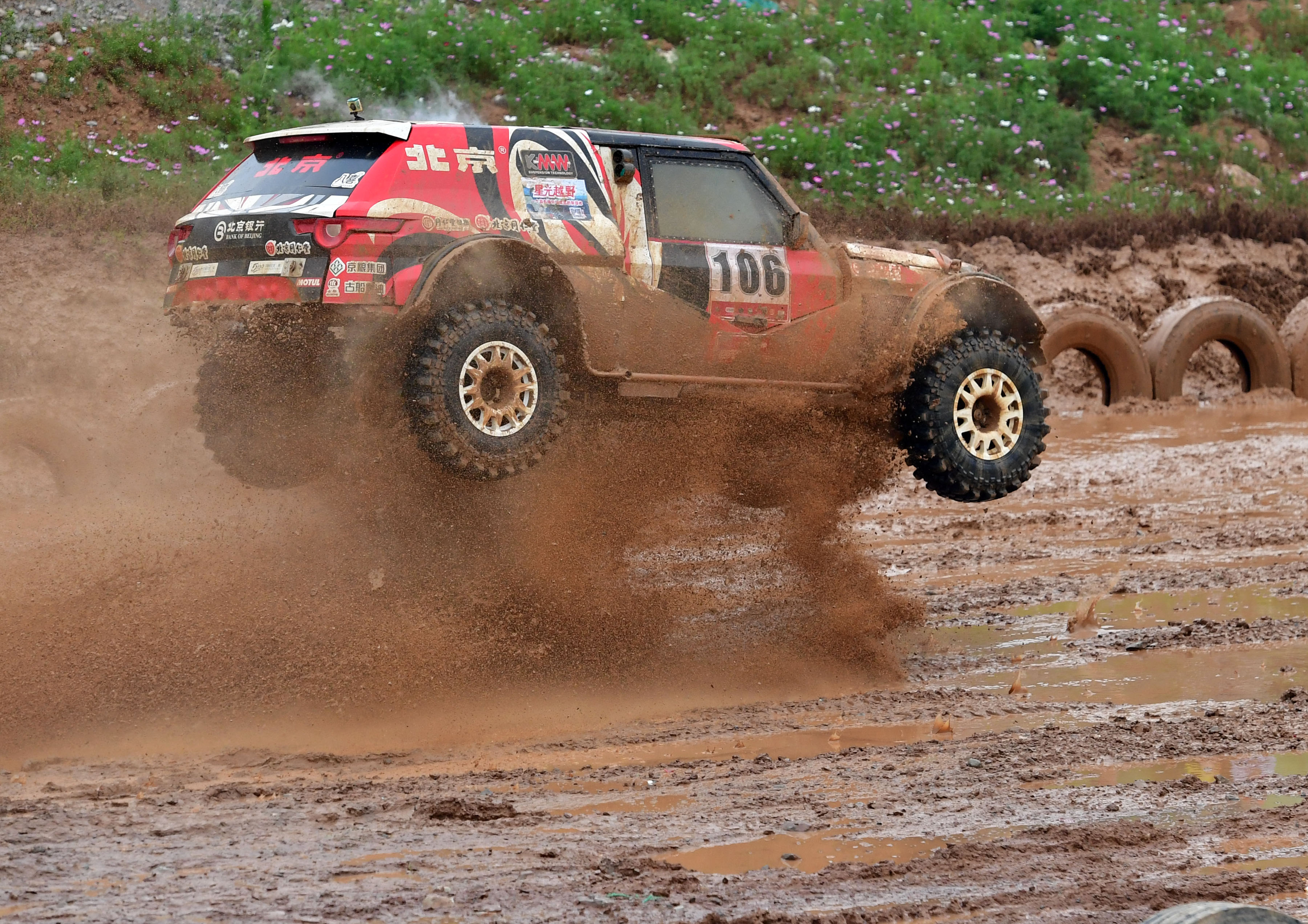 赛车——中国汽车越野巡回赛云台山站决赛赛况(2)