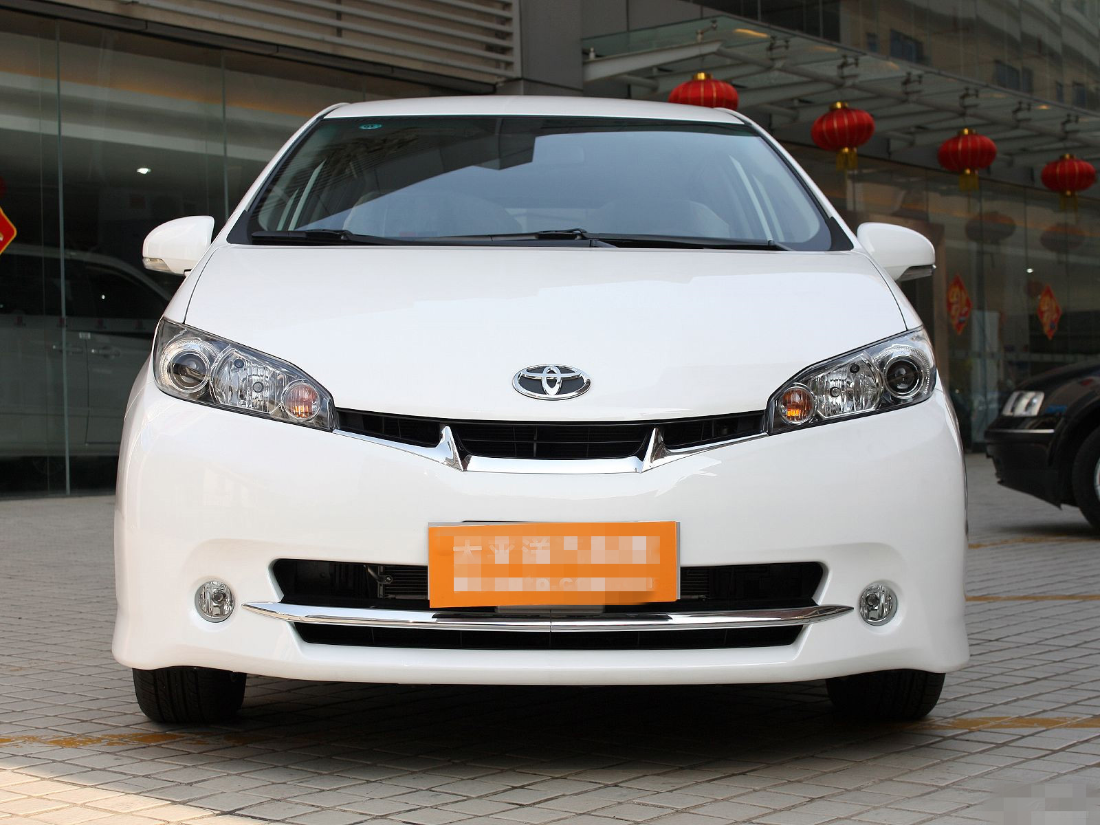 对丰田wish外观的品鉴