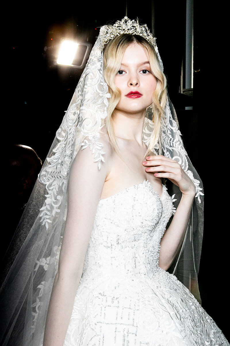 2019意大利米兰国际婚纱周:amelia casablanca 后台花絮