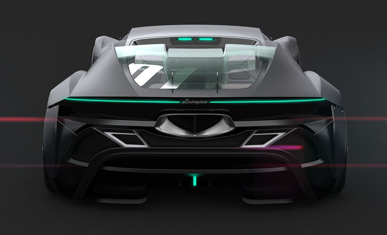 兰博基尼vega超级跑车概念 车身尺寸比兰博基尼huracan更小