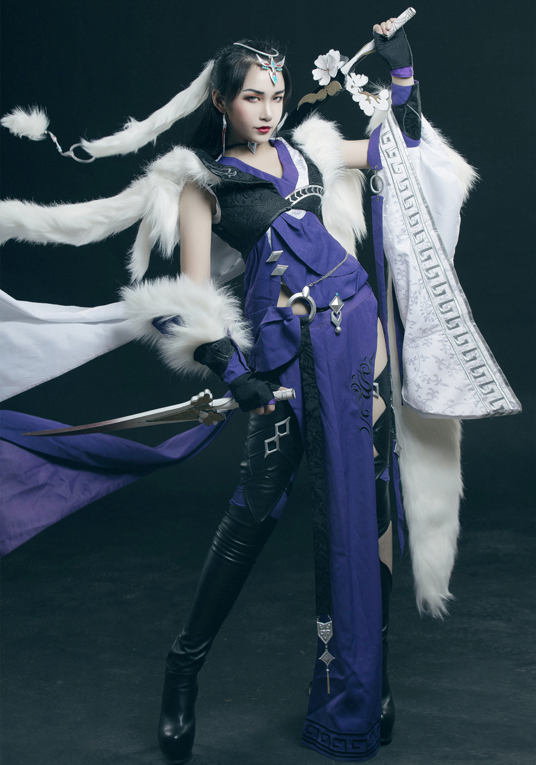 剑网3纯阳霸刀cos:惊鸿一瞥,念念不能忘 夜不能寐,投其所好