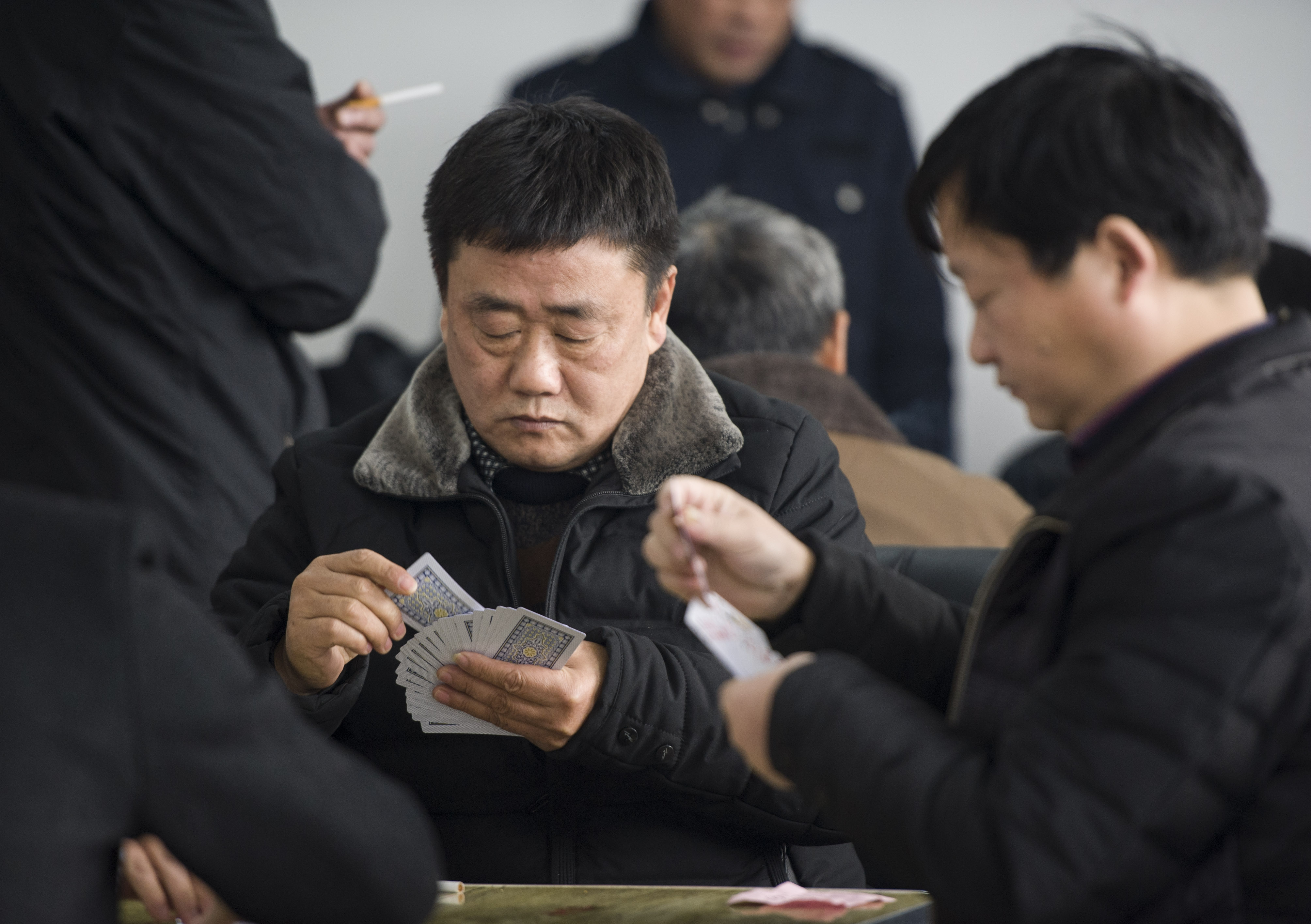 迎新年"百帮环境杯"杭埠区域掼蛋赛在安徽舒城杭埠镇举行