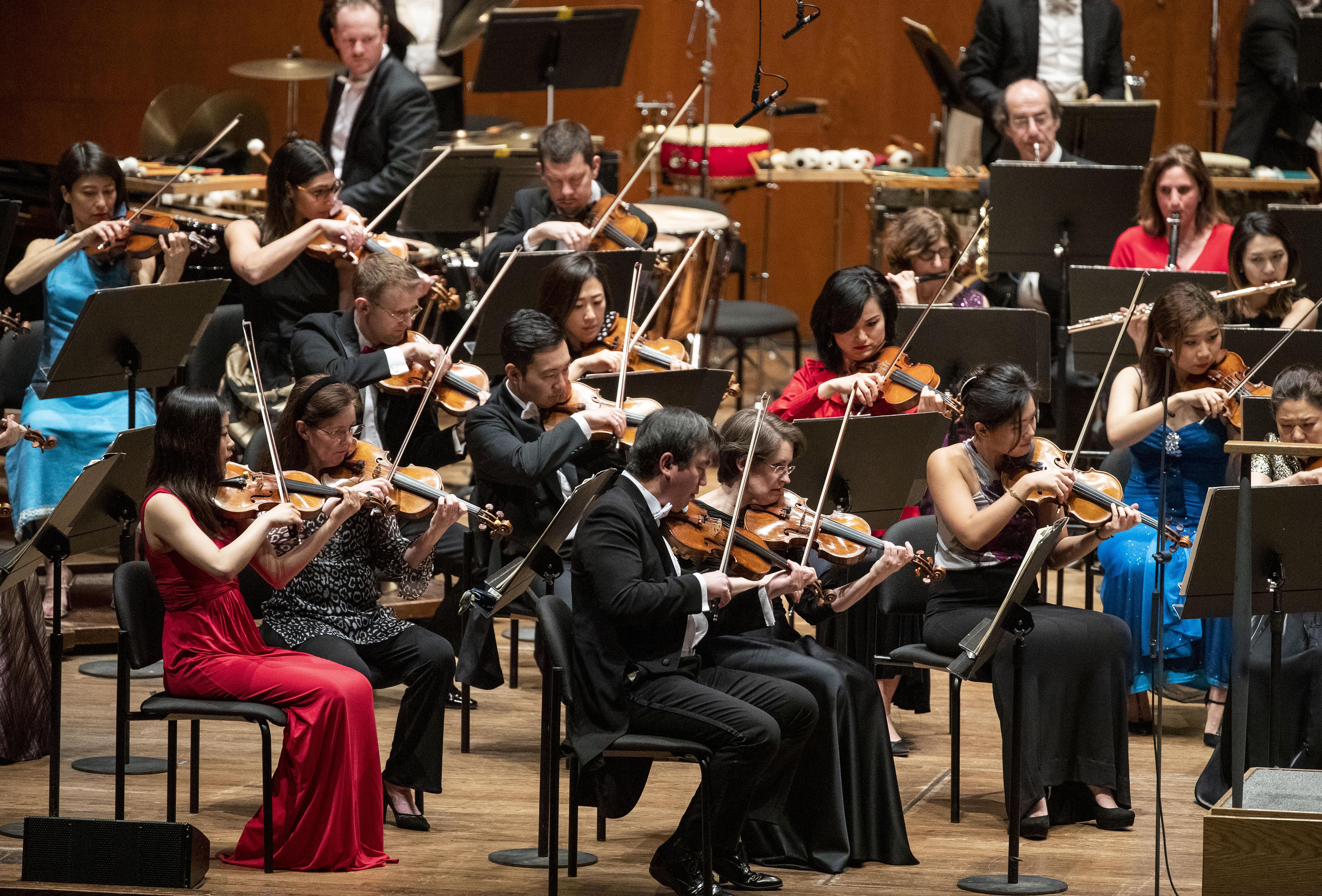 纽约爱乐乐团举行中国新年音乐会