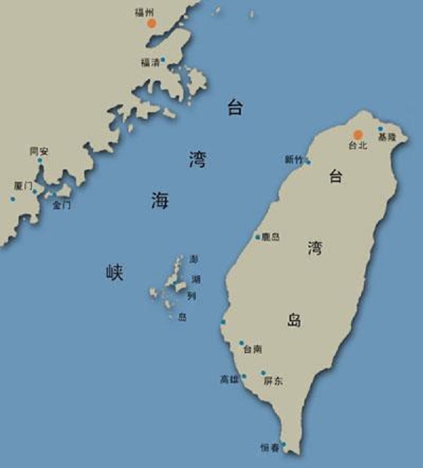 台湾宝岛地图详图图片