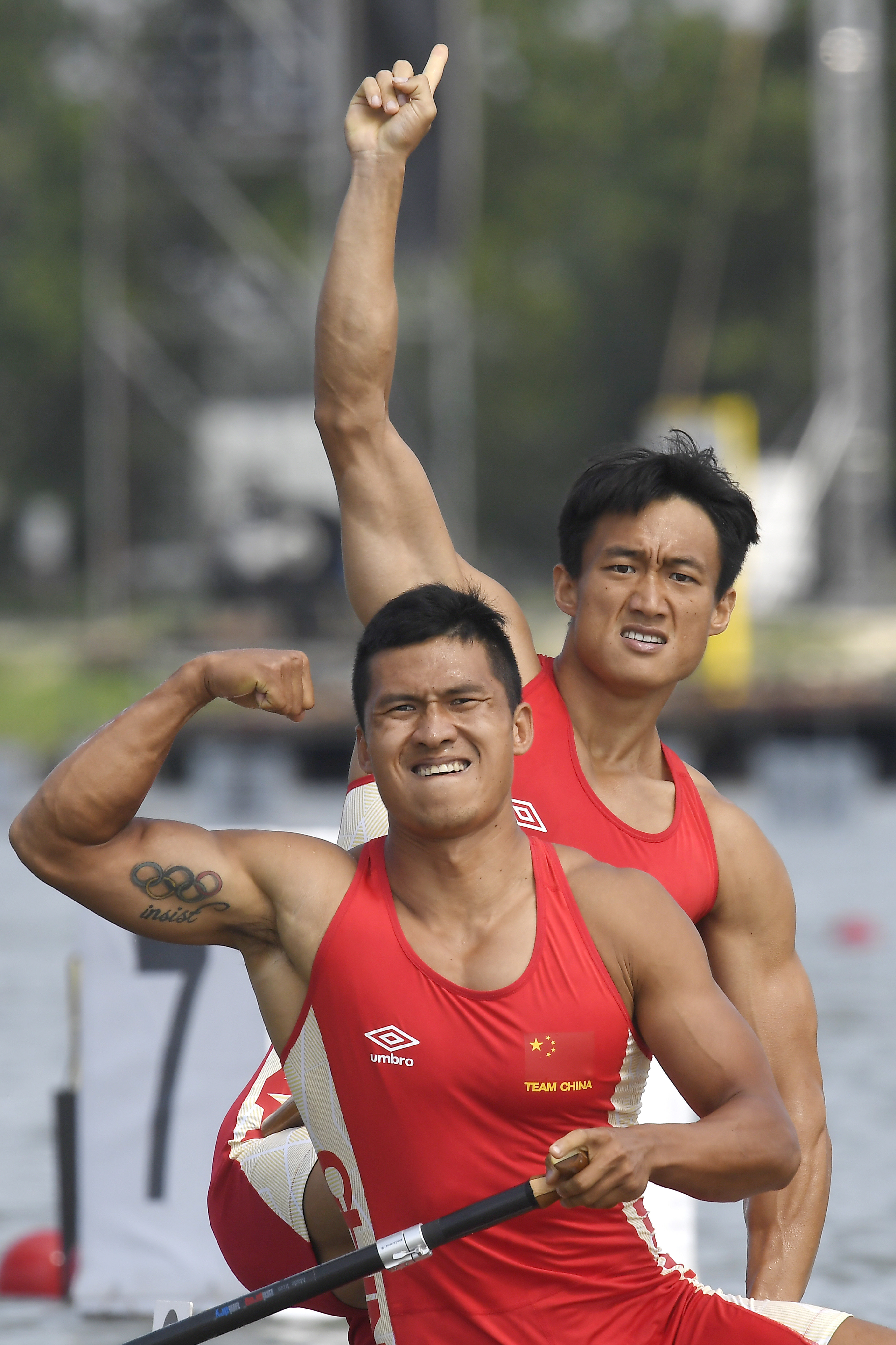 皮划艇运动员肌肉图片