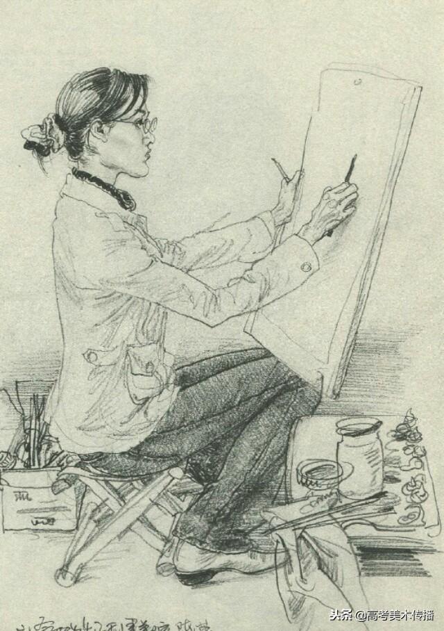 于小冬老师速写作品欣赏