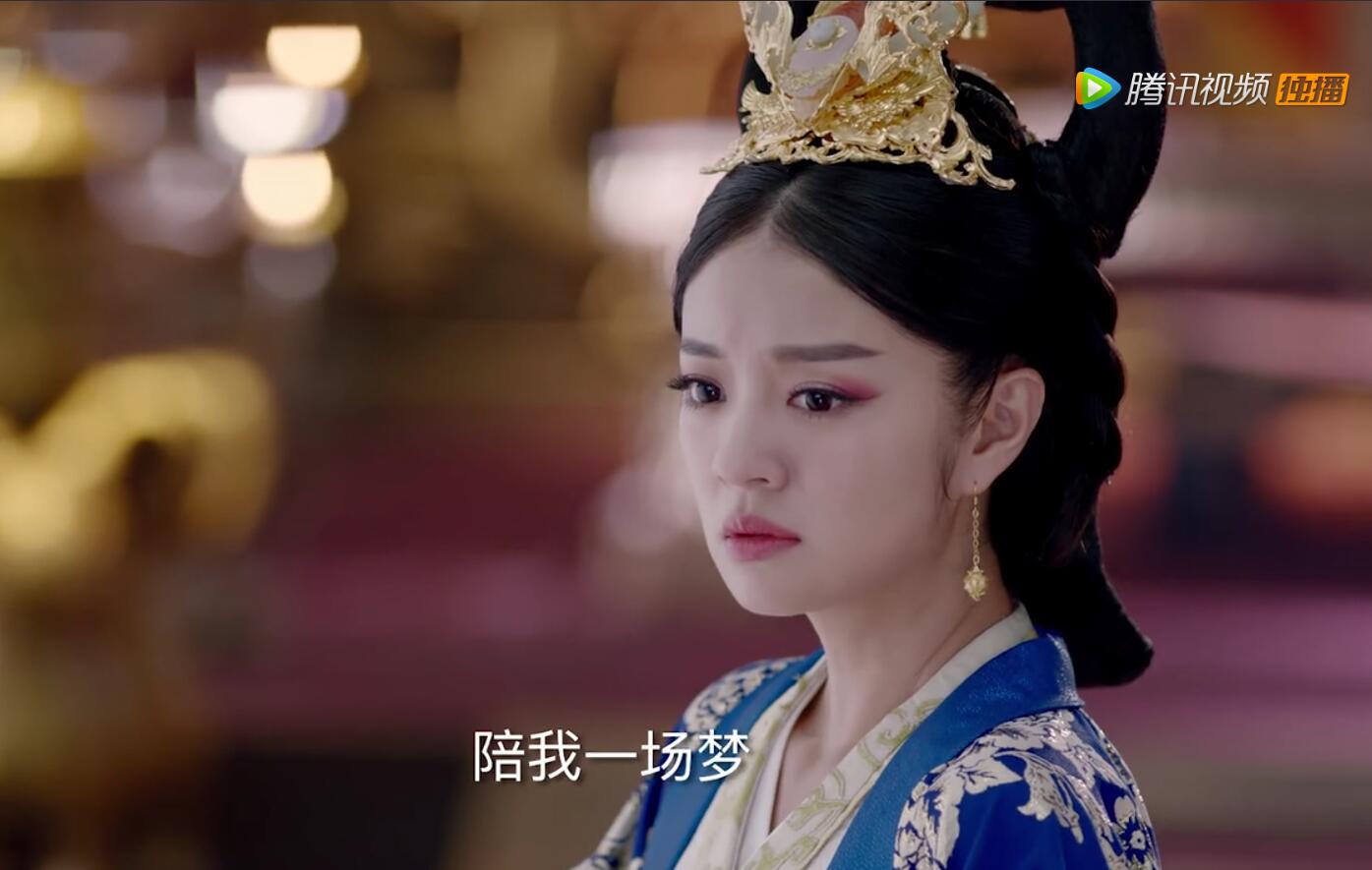 安以轩的独孤天下——独孤般若当皇后有7个造型,图7最让阿护心碎