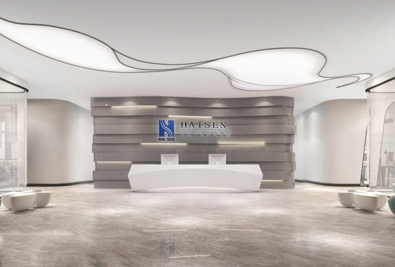 高科技公司装修效果图 科技公司办公室装修设计