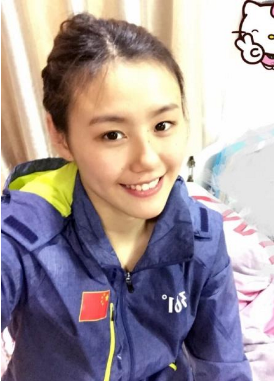 山西太原出生的张豆豆是中国艺术体操运动员,2014年体育总局竞体司