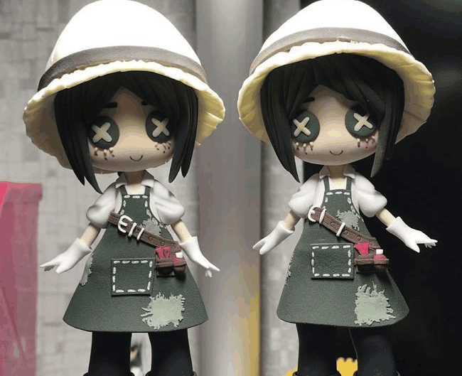 第五人格手办合集,医生温柔园丁可爱,红蝶小姐姐亮了