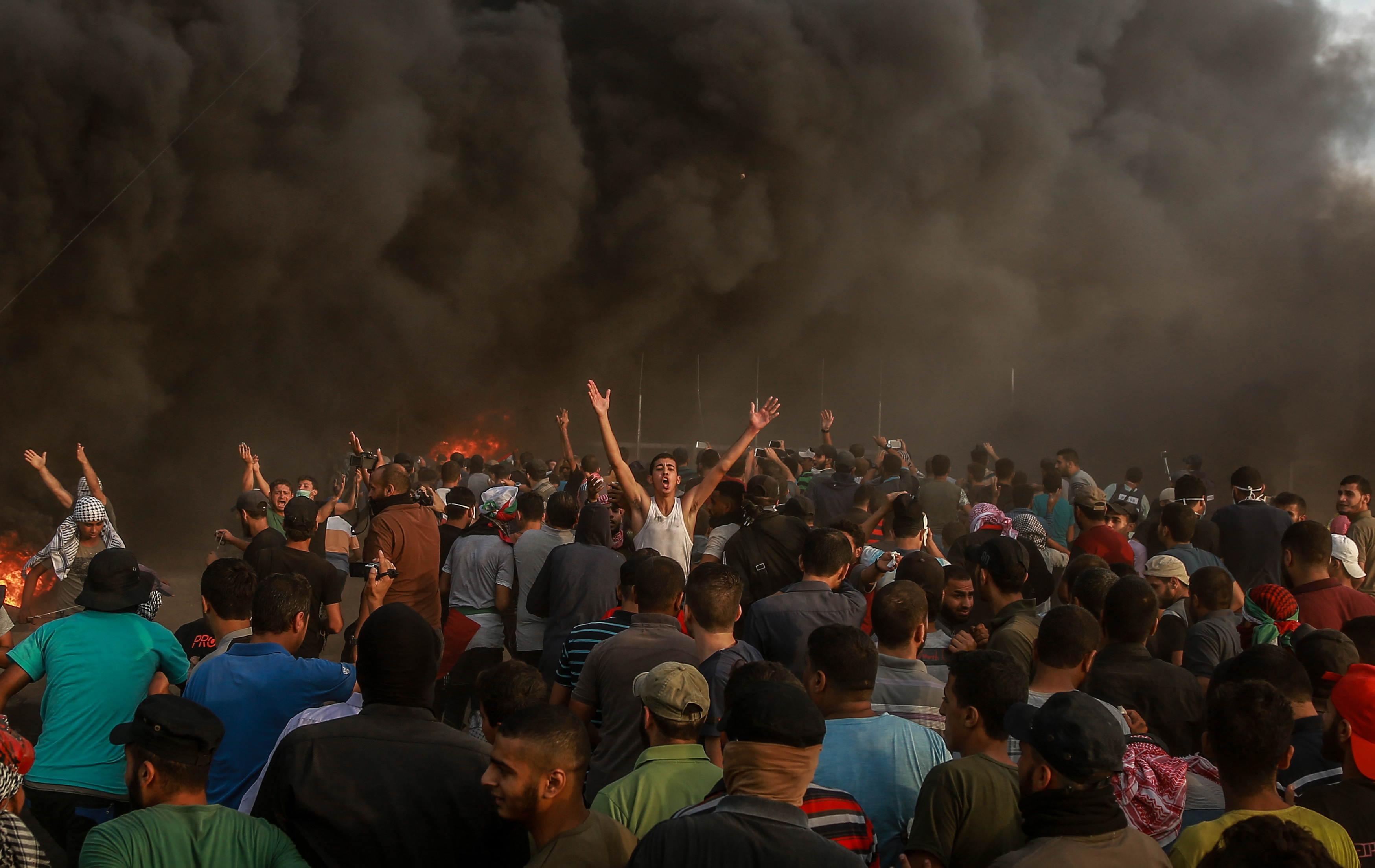 加沙地带边境发生冲突(2)