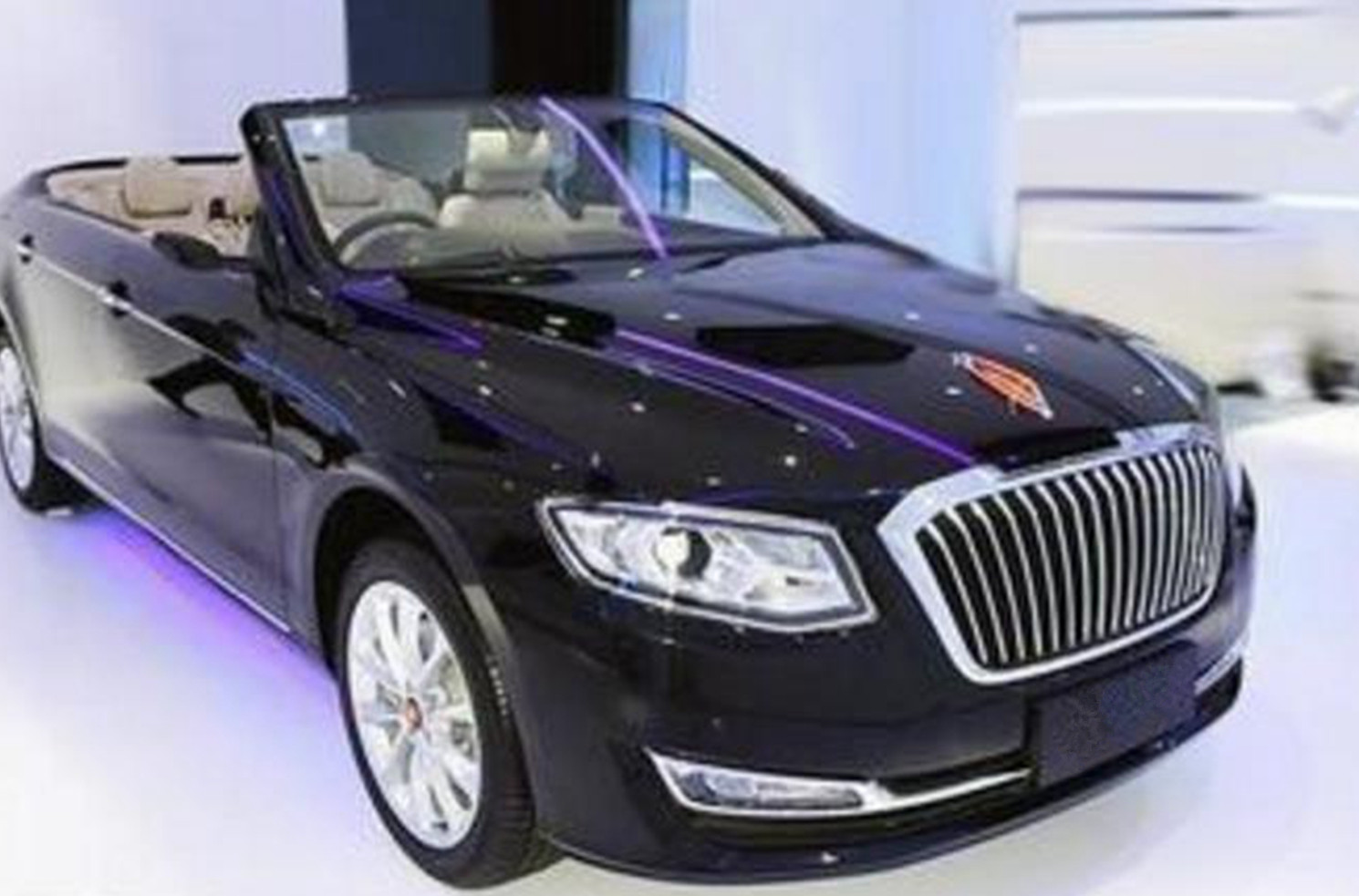 红旗l5敞篷版车,普通版本售价高达600多万!拥有者都是个人物?