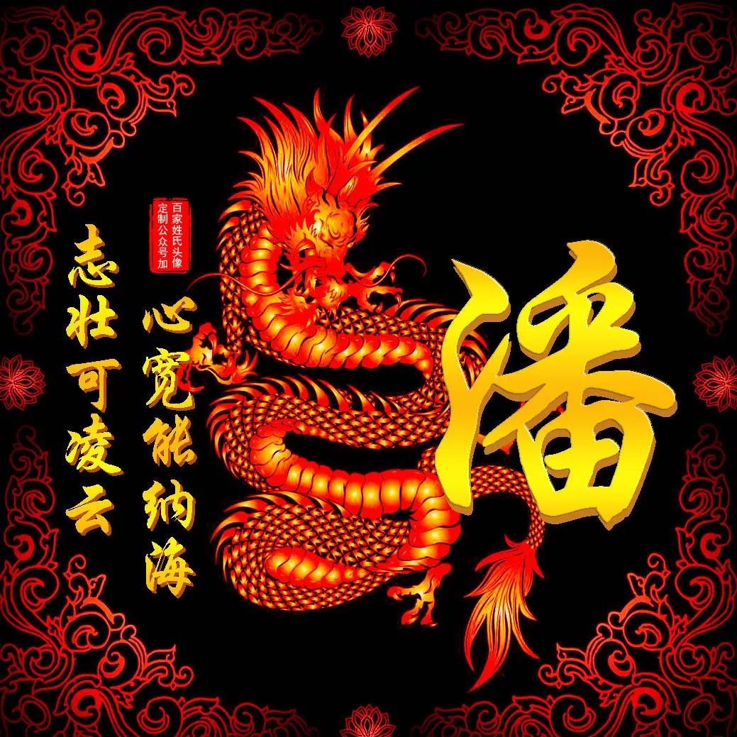 我的中国心,潘氏精美头像