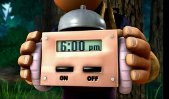 杀伤力很大还能用来砍树,流星锤二代,在光头强的流星锤被熊二拿走了