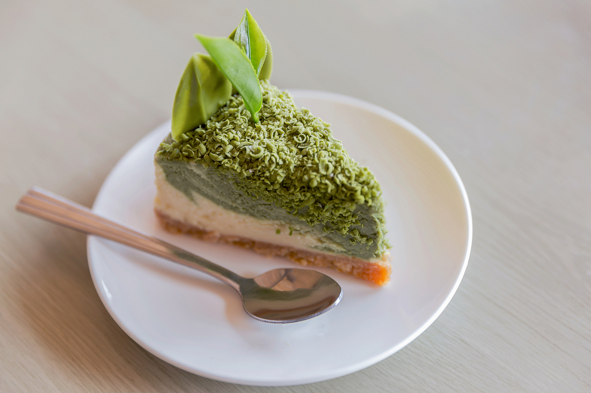 我对抹茶类的糕点似乎情有独钟.