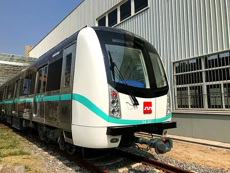 4号线 | 西安地铁四号线—首列"西安造"tiffany蓝地铁正式交付!