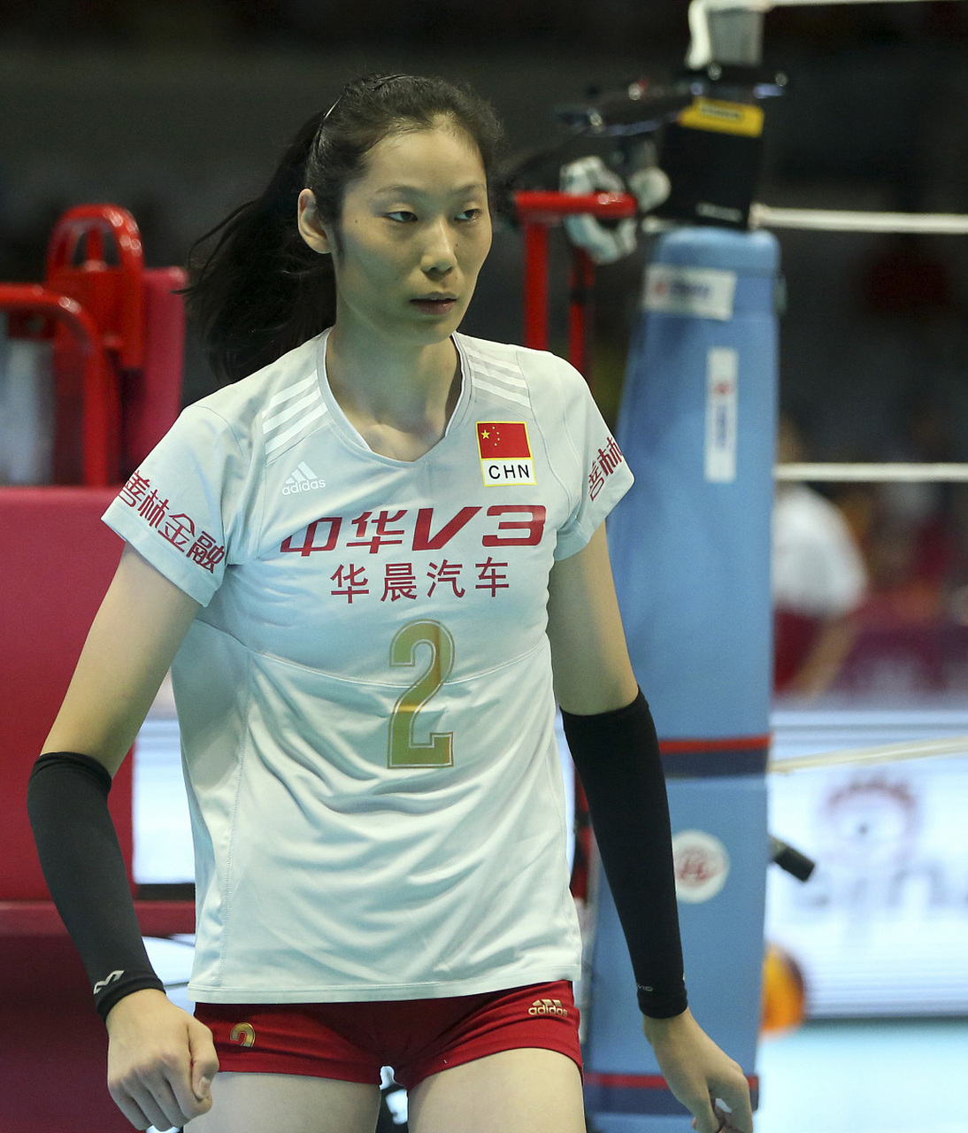 朱婷今天表现真棒!