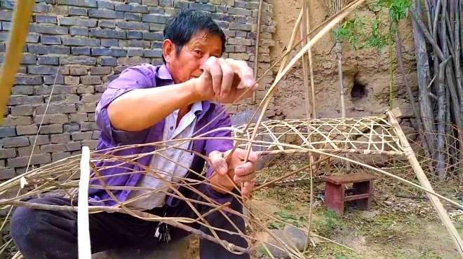 割麦神器《掠》的制作过程