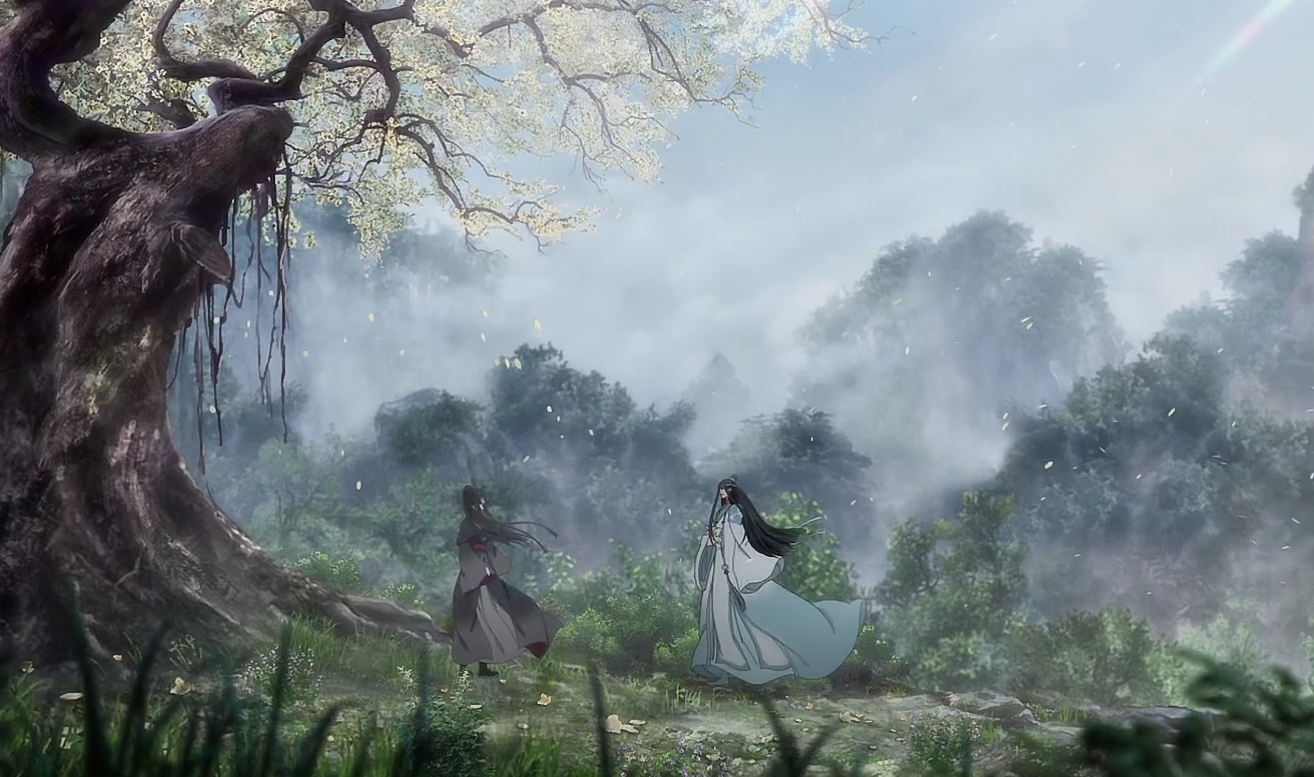 《魔道祖师》动漫和漫画大对比,漫画画风真的差了太多吗?