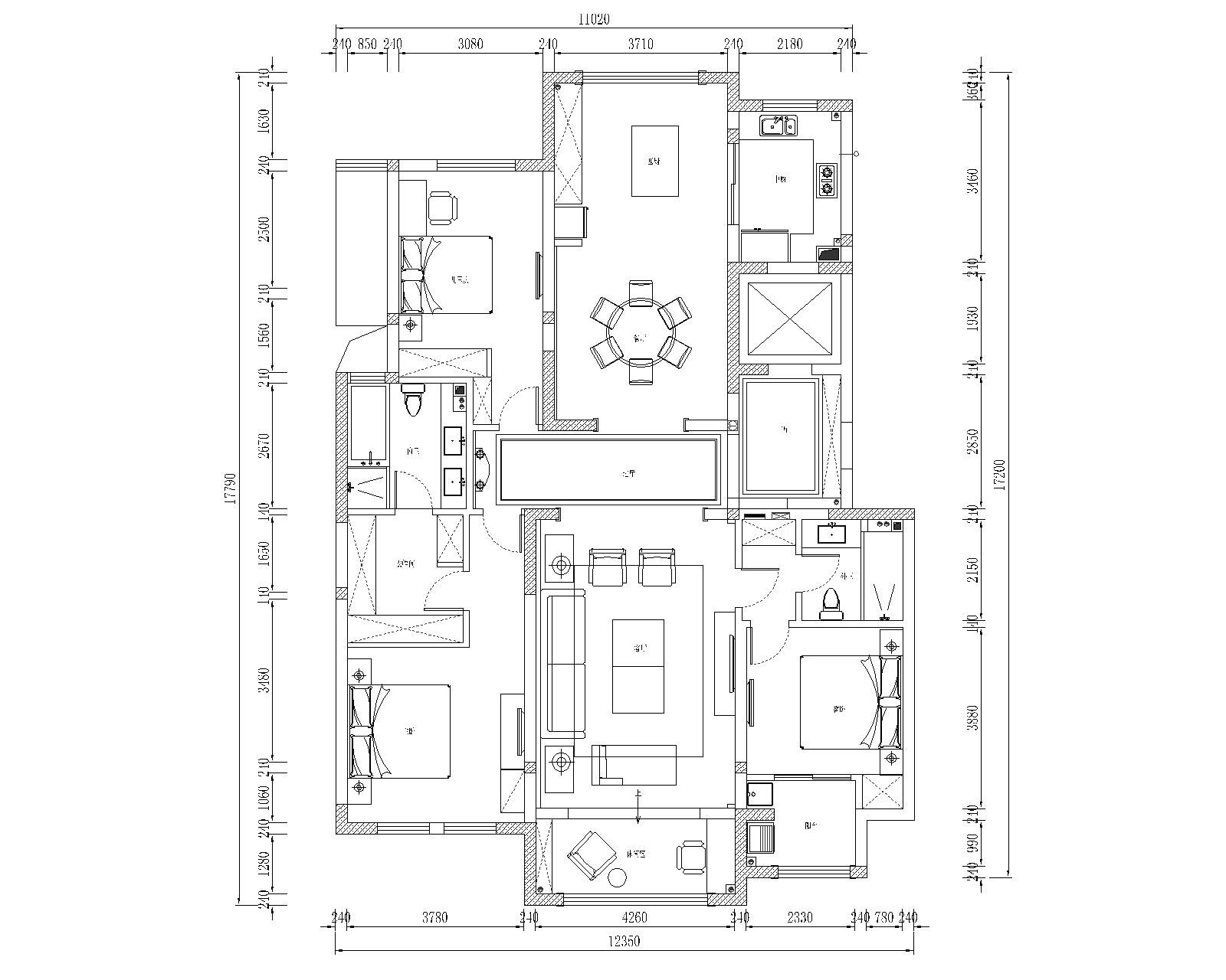 紫禁壹号院住宅装修